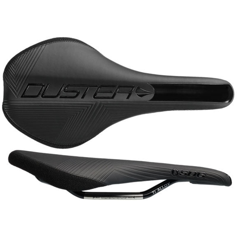 SDG Duster P Mtn Saddle Ti-Alloy Rails - Blk/Blk