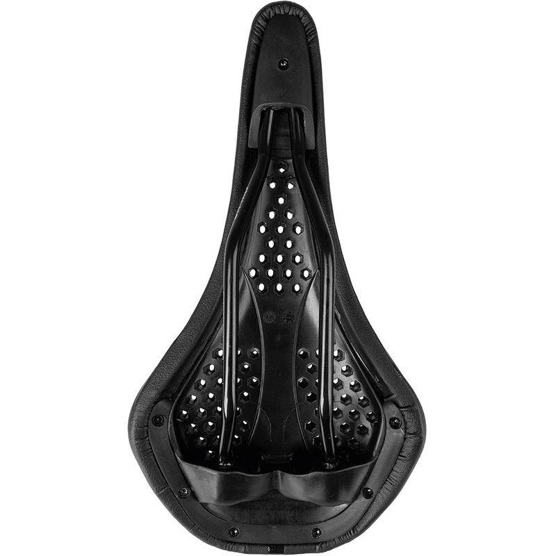 Velo Airthru Gel Racing Saddle 273 x 141mm 268g Black