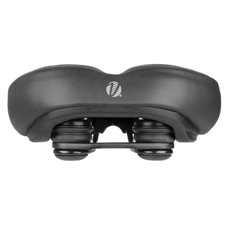 Velo Fit B-Town Saddle 267 x 238mm 765g Black