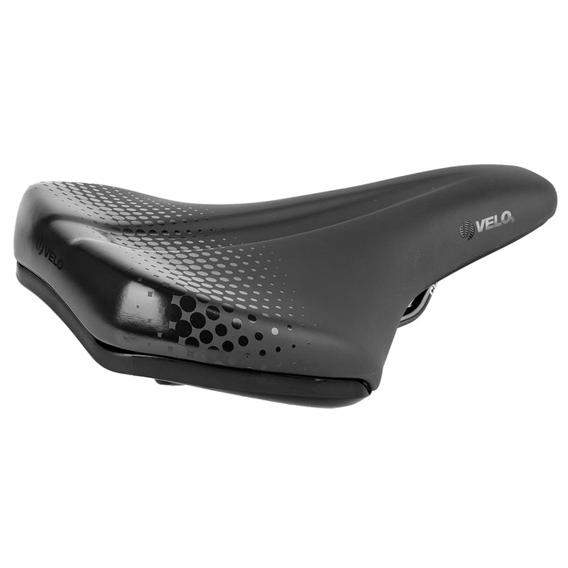 Velo Fit E1 Shorty Saddle 255 x 177mm Black