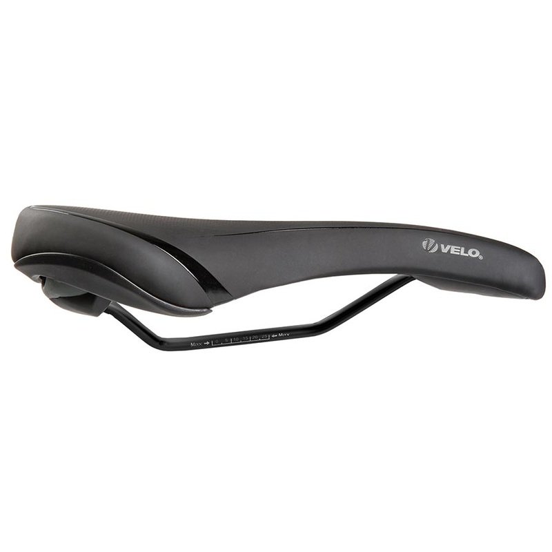 Velo Fit Traveller Saddle 284 x 172mm 408g Black