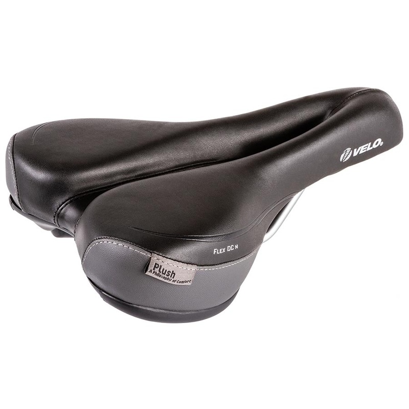 Velo Flex DC Touring Saddle 269 x 162mm 471g Black