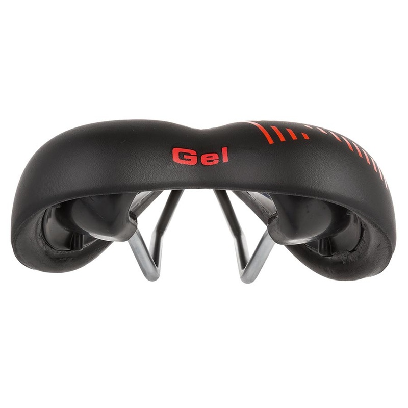 Velo Plush Gel D1 Saddle 267 x 168mm 478g Black