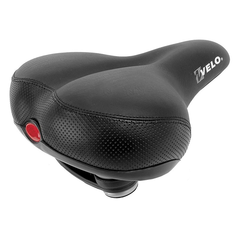 Velo SC Comfort Saddle 268 x 245mm 829g Black