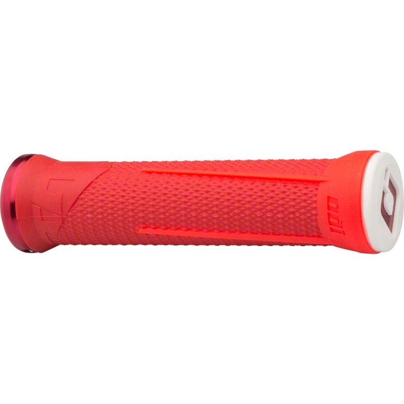 ODI AG1 Grips - Red/Fire Red Lock-On