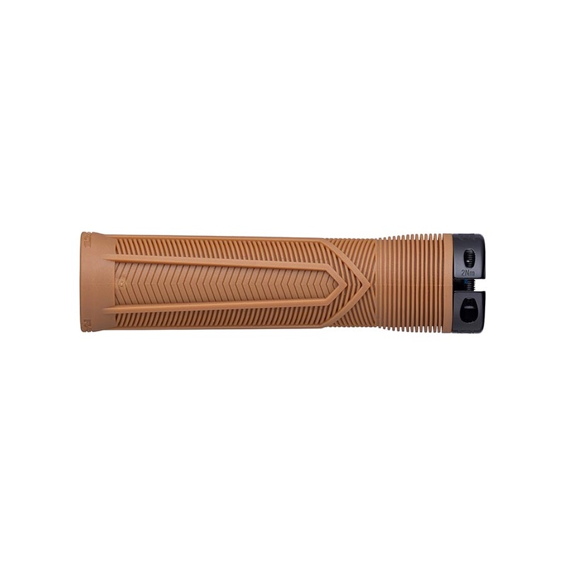 RaceFace Chester Grips - Lock-On Gum/Black 34mm
