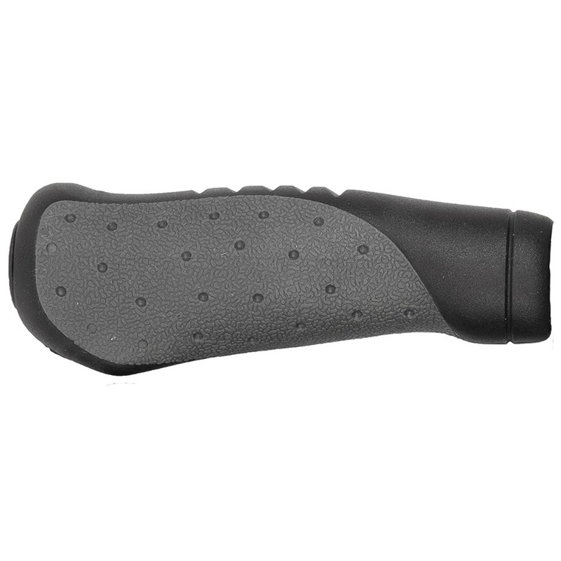 Velo Handlz D2 Ergo Grips 135mm/92mm Black/Grey