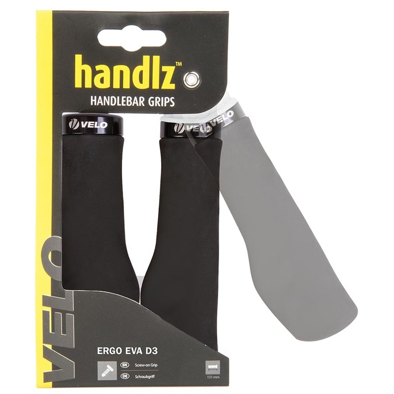 Velo Handlz Ergo EVA D3 Grips 131mm Black
