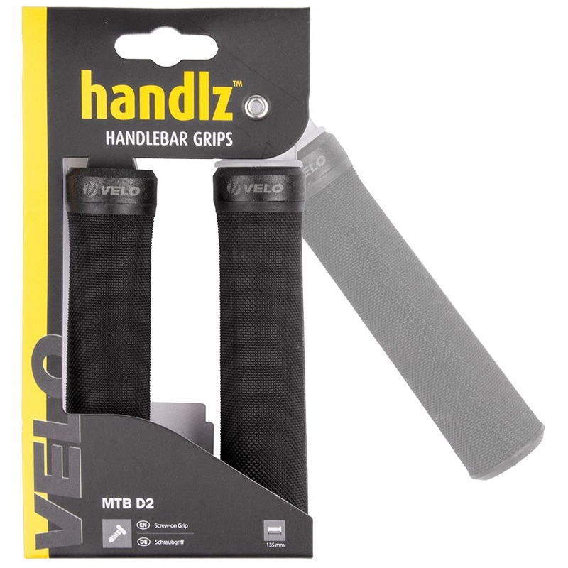 Velo Handlz MTB D2 Grips 135mm Black