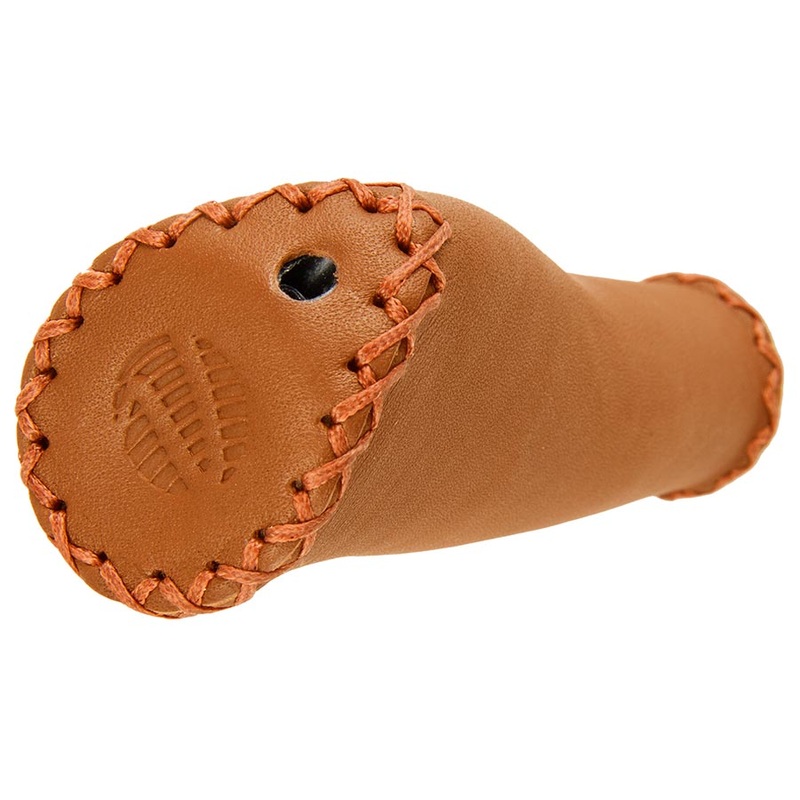 Velo Handlz Retro Ergo Grips 135mm Brown