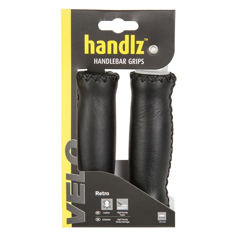 Velo Handlz Retro GL Grips 125mm Black