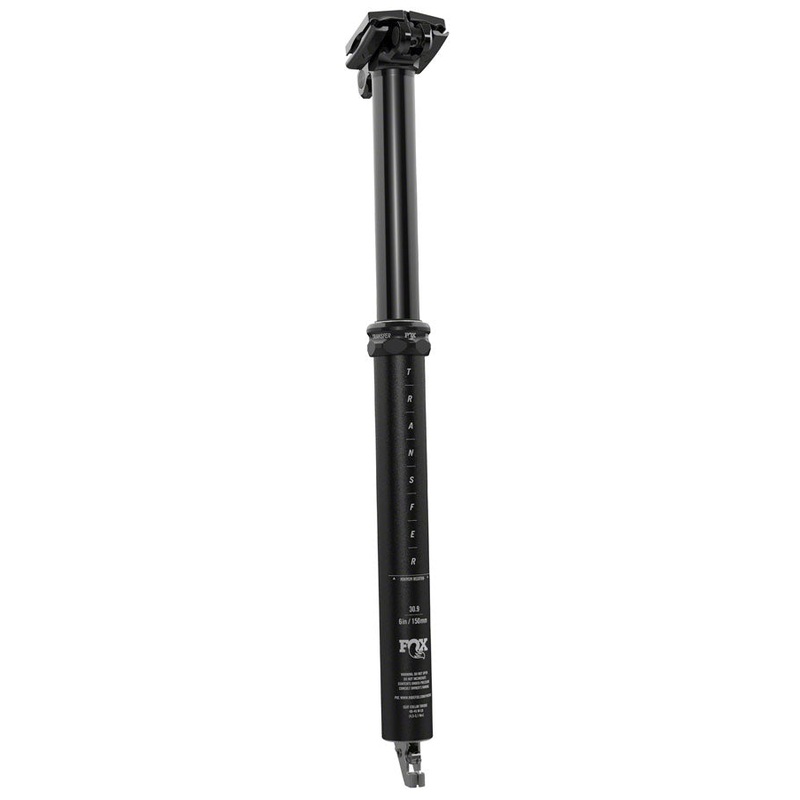 FOX Transfer Performance Series Elite Dropper Seatpost - 30.9 100 mm Internal Routing Anodized Upper