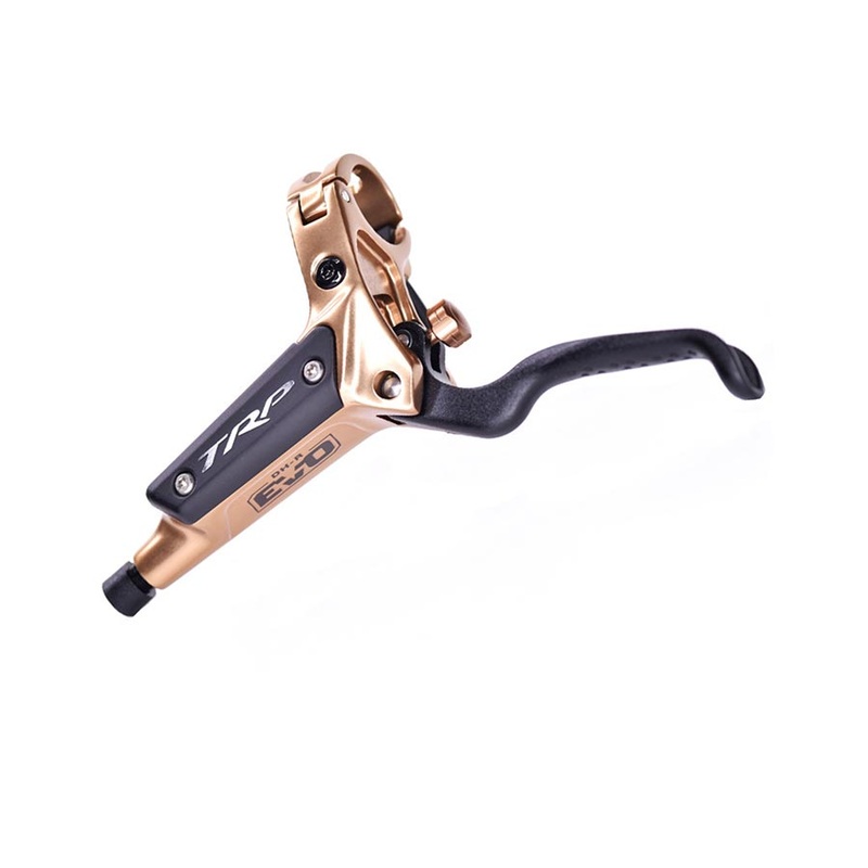 TRP DH-R EVO HD-M846 Disc Brake and Lever - Front Hydraulic Post Mount Gold