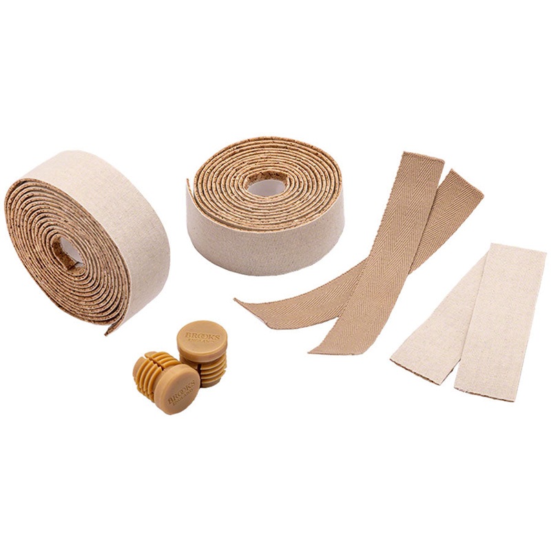 Brooks Cotton Cork Bar Tape - 1.5mm Natural