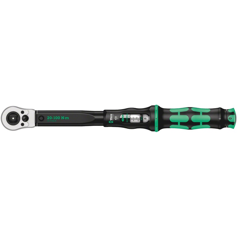 Wera Click-Torque C 2 Push R/L Adjustable Torque Wrench - 20-100 Nm