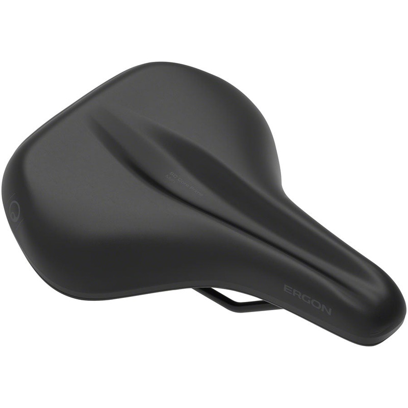 Ergon SC Core Prime Saddle - Black/Gray Mens Medium/Large