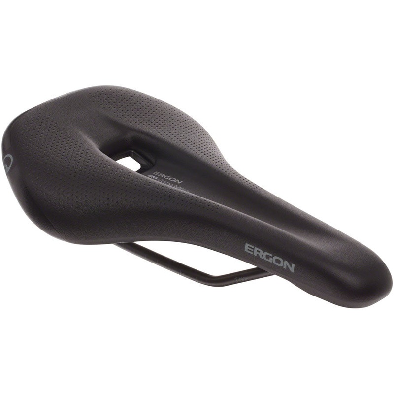 Ergon SM Comp Saddle - Steel Stealth Mens Medium/Large