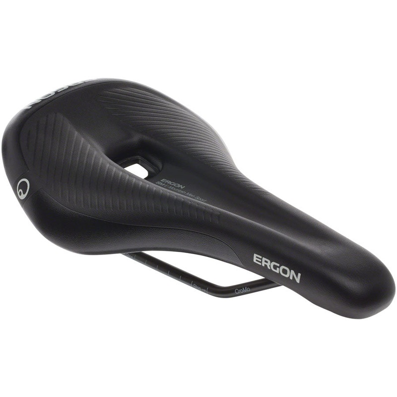 Ergon SM E Mountain Sport Saddle - Chromoly Stealth Mens Medium/Large