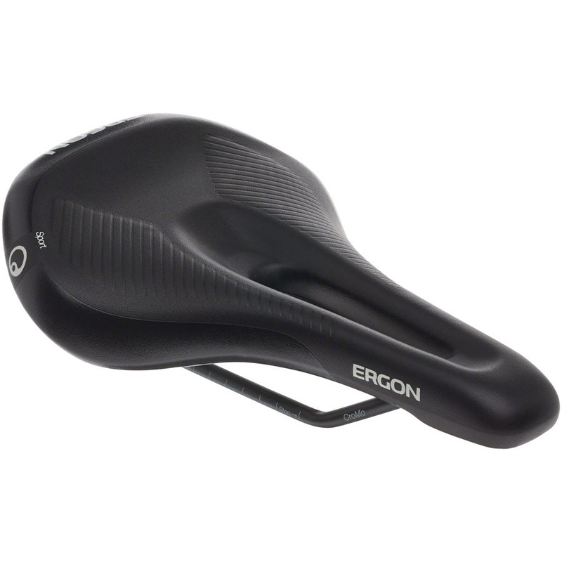 Ergon SM E Mountain Sport Saddle - Chromoly Stealth Womens Small/Medium