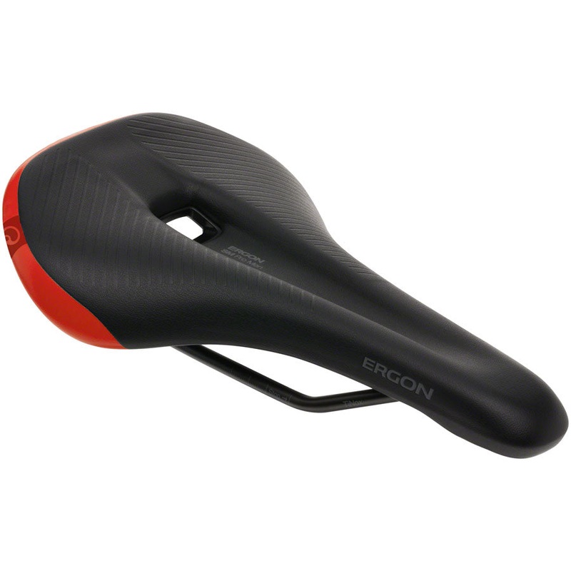 Ergon SM Pro Saddle - Risky Red Mens Medium/Large