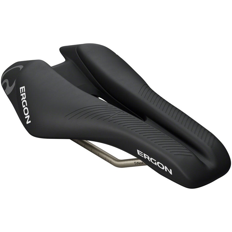Ergon SR Triathlon Saddle - Mens Black Front