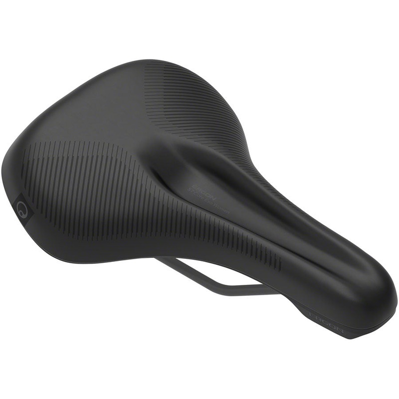 Ergon ST Core Evo Womens Saddle - SM/MD Black/Gray