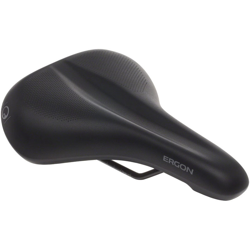 Ergon ST Gel Saddle - Chromoly Black Mens Medium/Large
