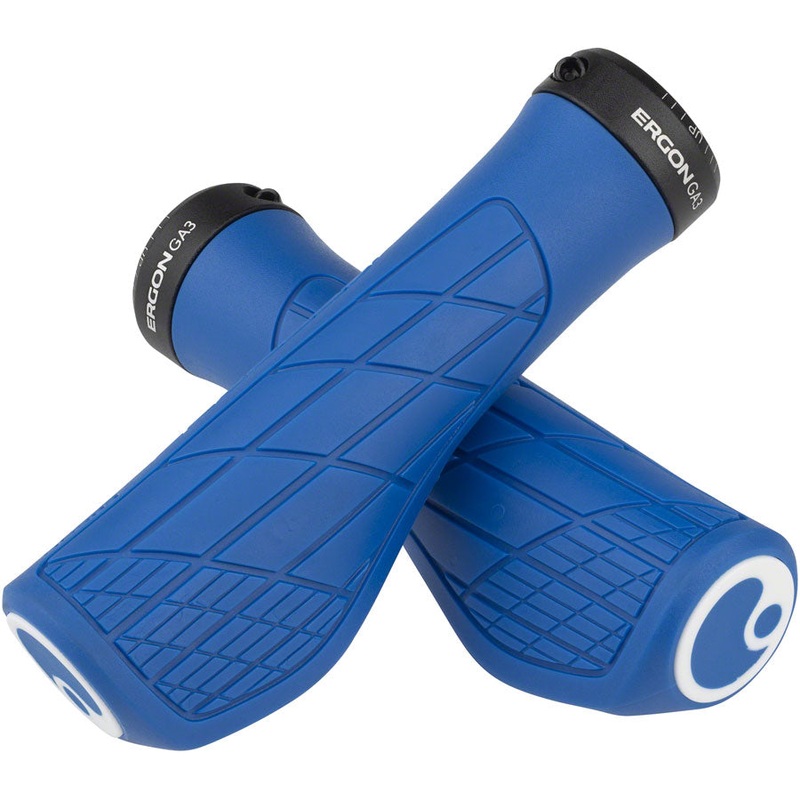 Ergon GA3 Grips - Midsummer Blue Lock-On Small