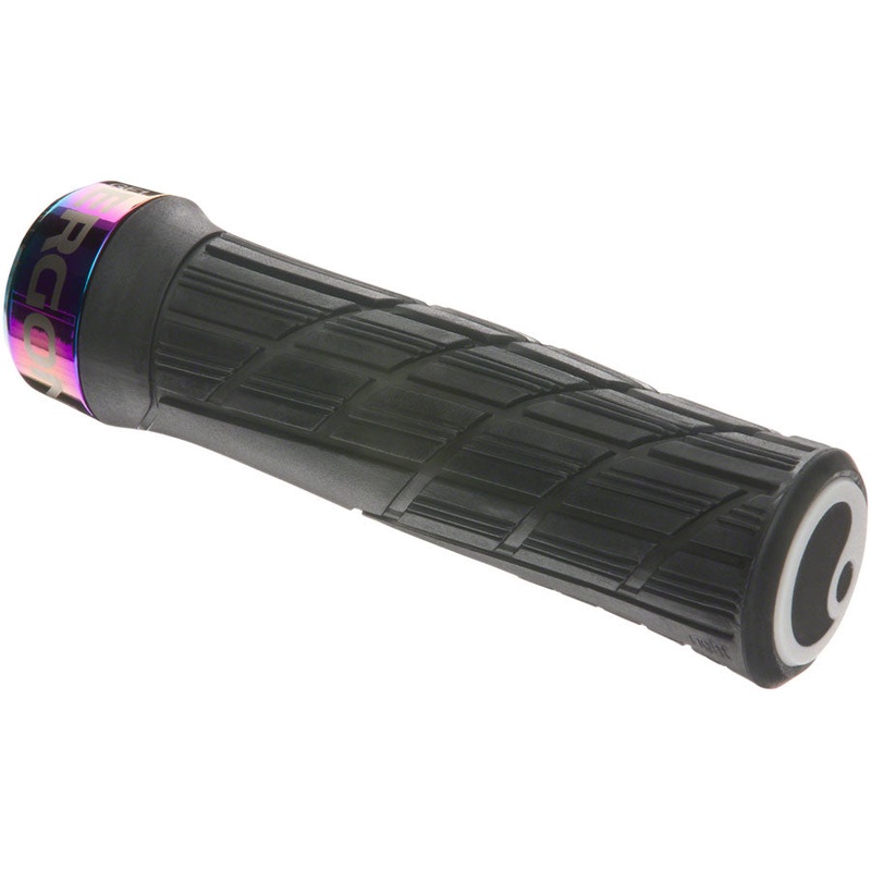 Ergon GE1 Evo Factory Grips - Frozen Stealth/Oil Slick Lock-On