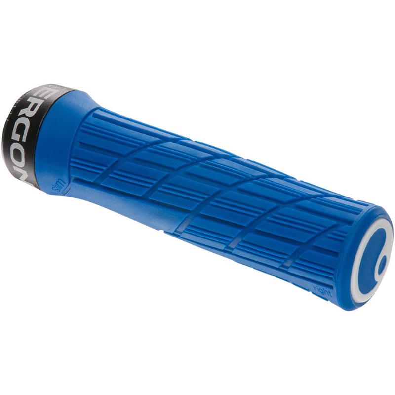 Ergon GE1 Evo Slim Grips - Midsummer Blue Lock-On