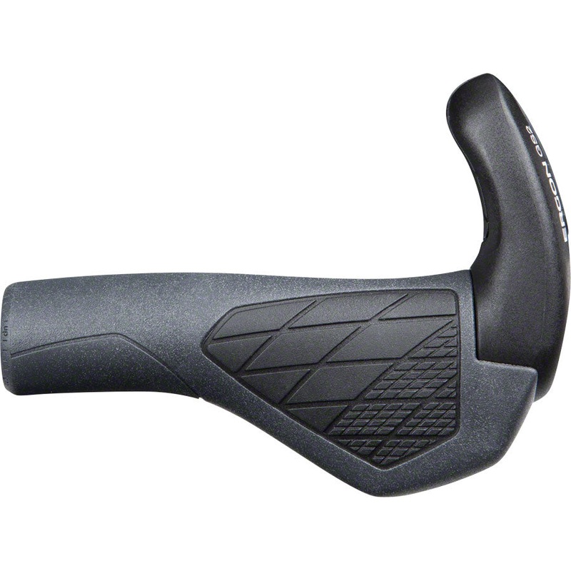 Ergon GS2 Grips - Black/Gray Lock-On Large