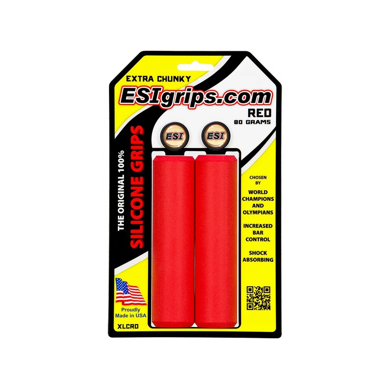 ESI Extra Chunky Grips - Red