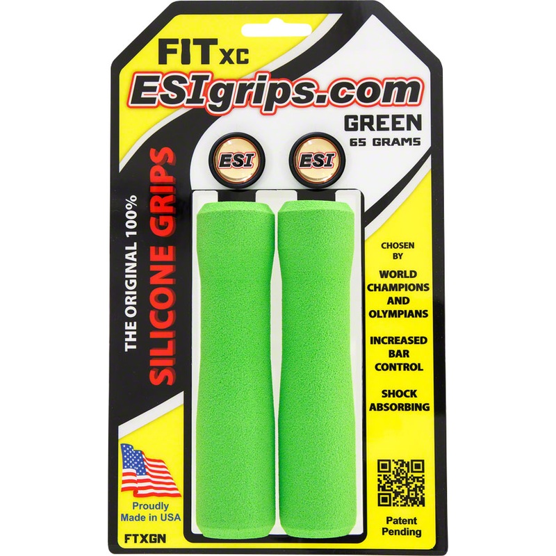 ESI FIT XC Grips - Green
