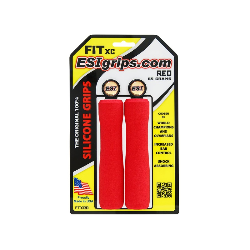 ESI FIT XC Grips - Red