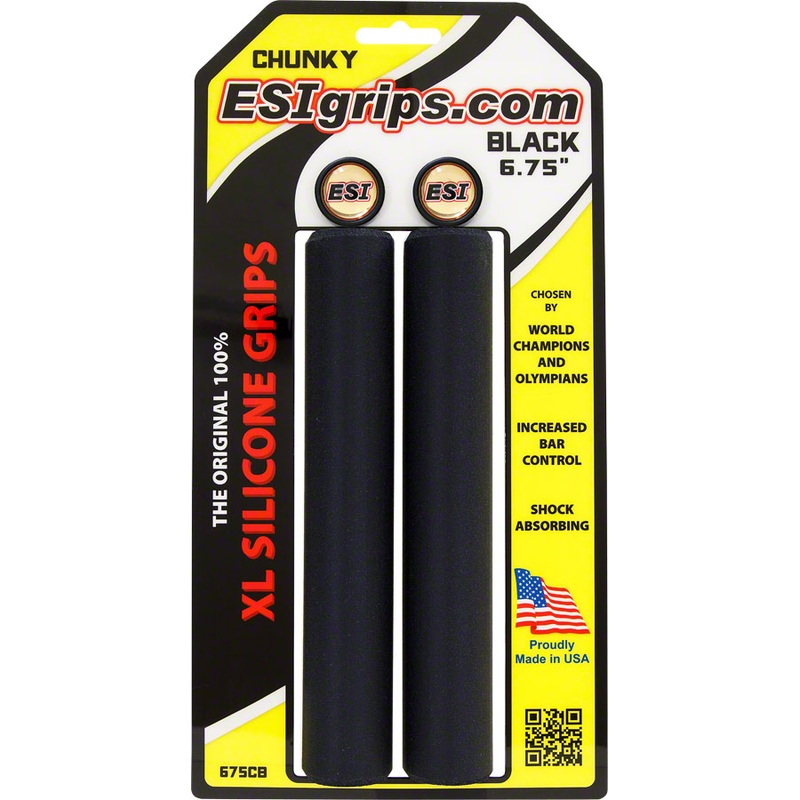 ESI XL Chunky Grips - Black