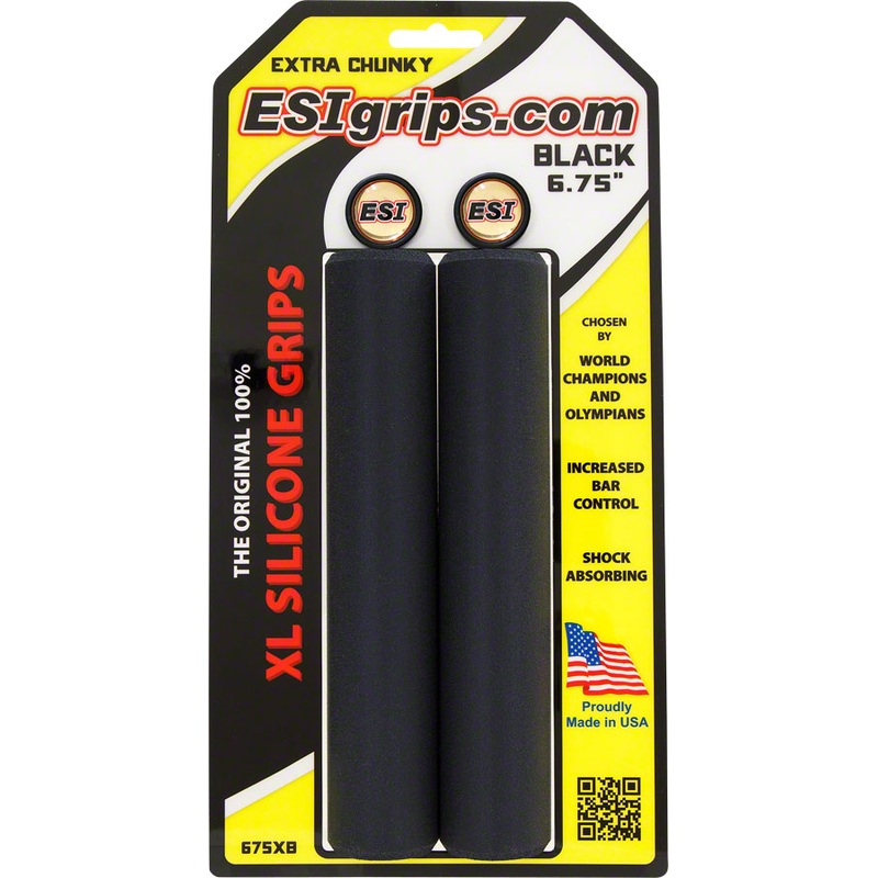 ESI XL Extra Chunky Grips - Black