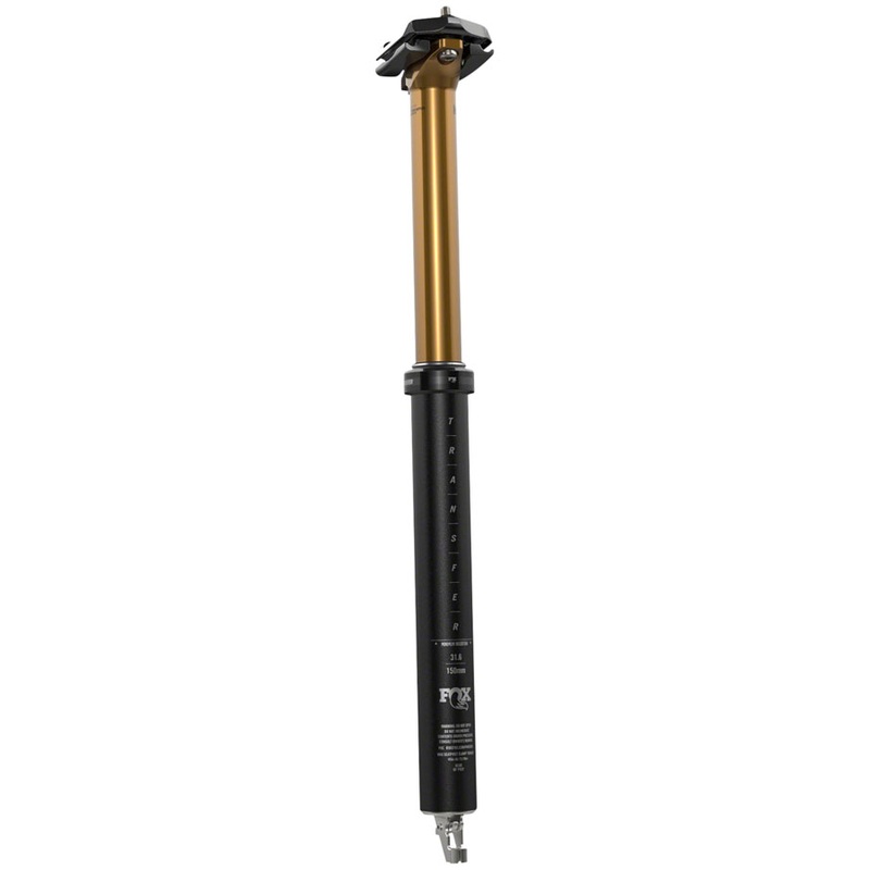 FOX Transfer Factory Dropper Seatpost - 30.9 mm 120 mm Internal Routing Kashima Coat