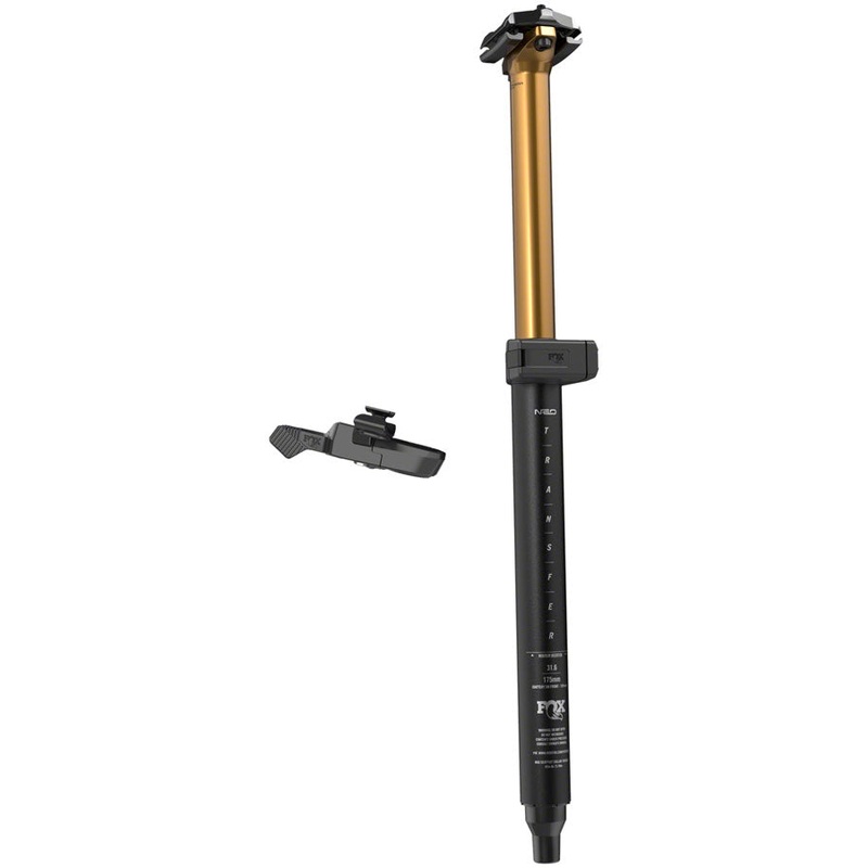 FOX Transfer Factory Neo Wireless Dropper Seatpost - 34.9 mm 150 mm Internal Routing Kashima Coat