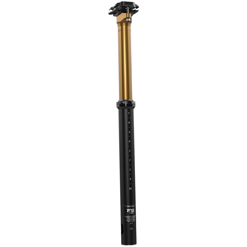 FOX Transfer SL Factory Dropper Seatpost - 31.6 125 mm Internal Routing Kashima Coat Upper