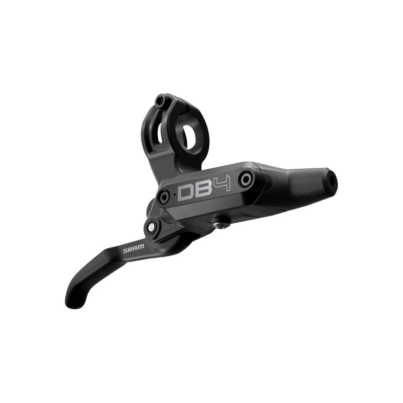SRAM DB4 Disc Brake Lever - Left Front Rear 2000mm Hose Post Mount 4-Piston Aluminum Lever Diffusion BLK A1