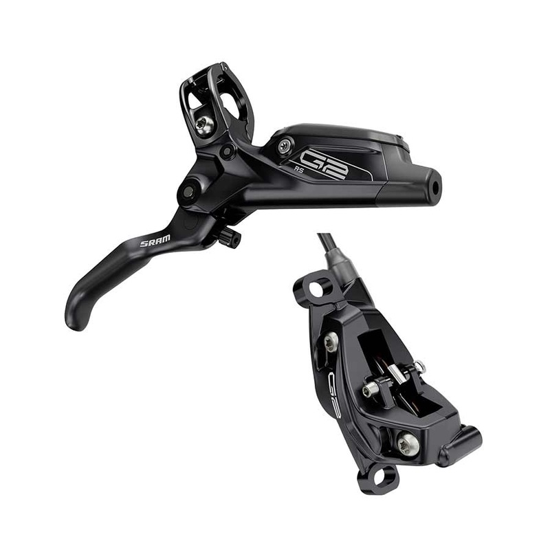 SRAM G2 RS Disc Brake Lever - Front Hydraulic Post Mount Diffusion BLK Anodized A2