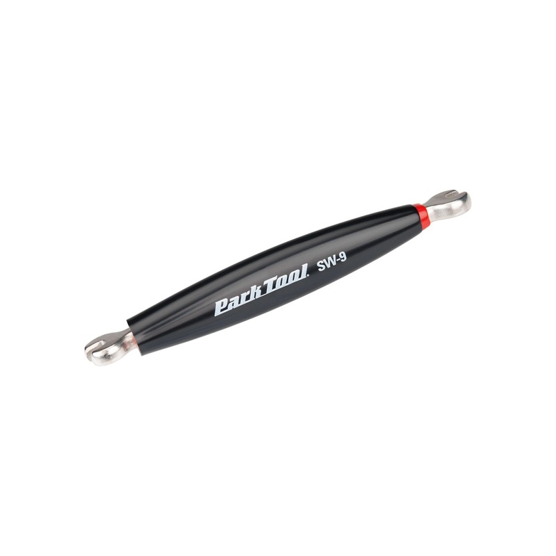 Park Tool SW-9 Double Ended Spoke Wrench Black/Red