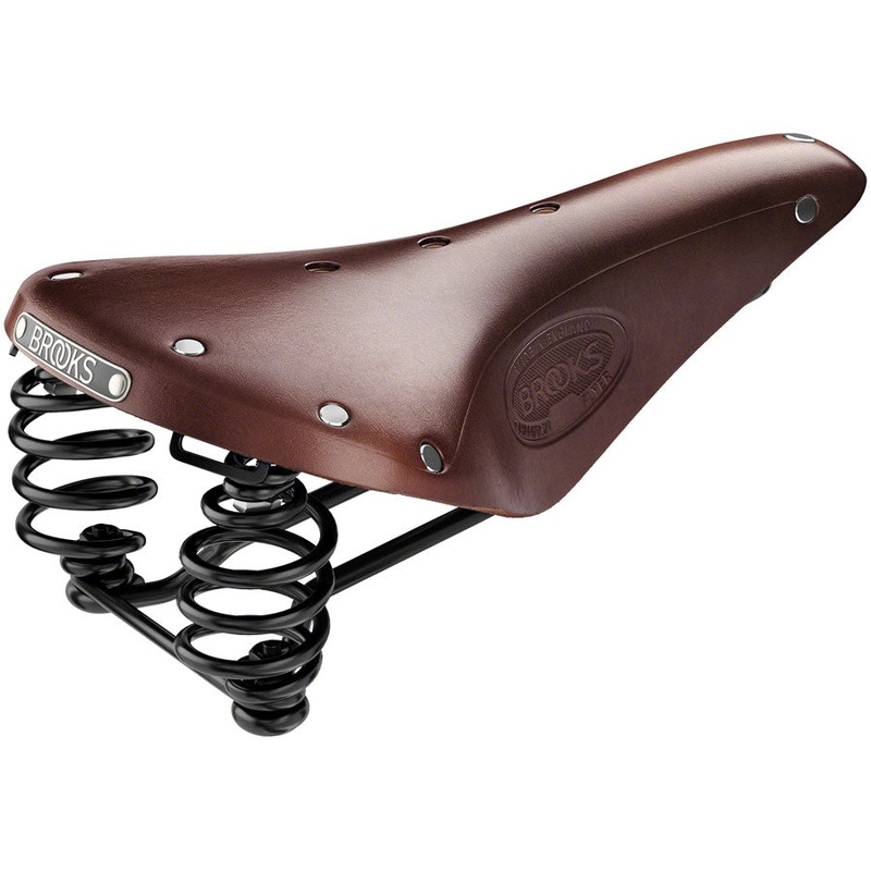Brooks Flyer Saddle - Steel Antique Brown