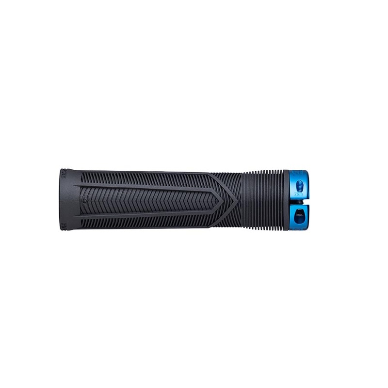 RaceFace Chester Grips - Lock-On Black/Blue 34mm