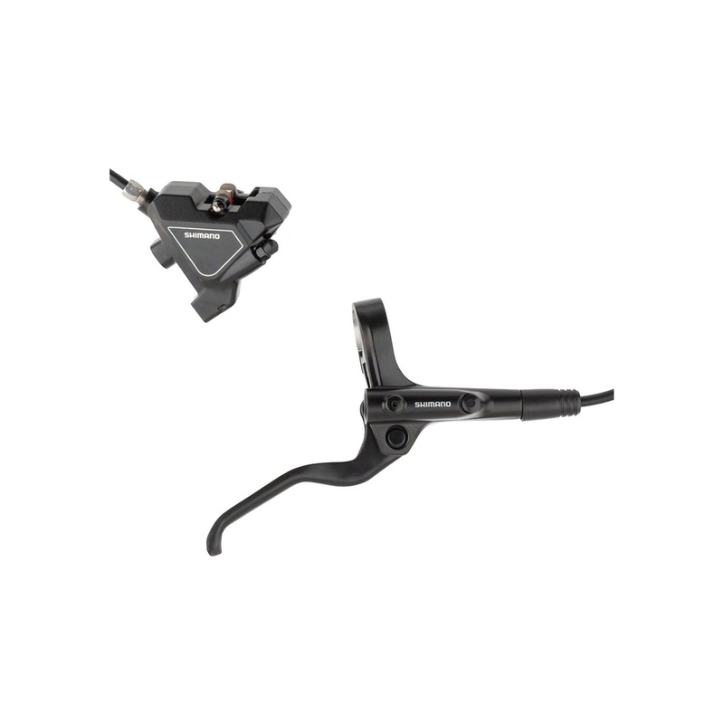 Shimano Altus BL-MT201/BR-UR300 Disc Brake Lever - Front Hydraulic Flat Mount Resin Pads BLK
