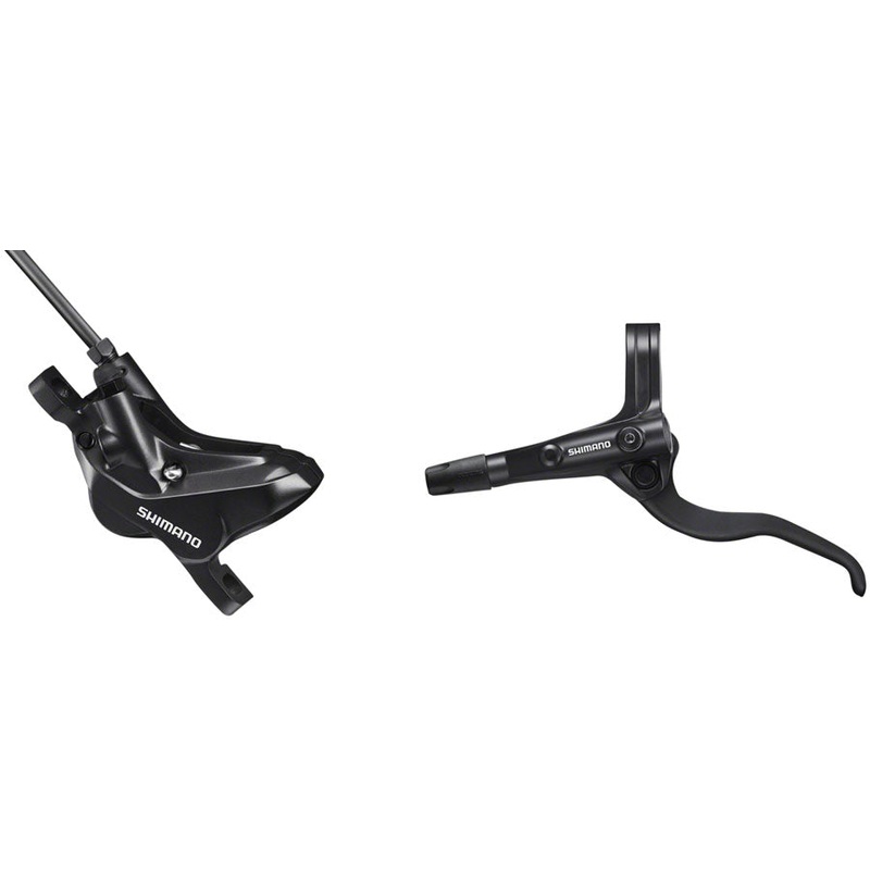Shimano BR-MT420 Disc Brake BL-MT401 Lever - Front Hydraulic 4-Piston Post Mount BLK