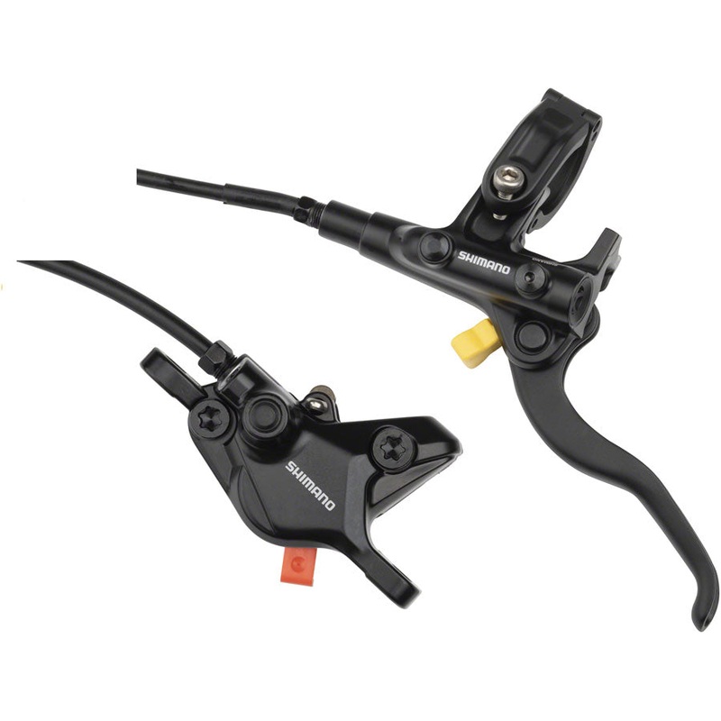 Shimano Deore BL-M4100/BR-MT410 Disc Brake Lever - Front Hydraulic Resin Pads Gray