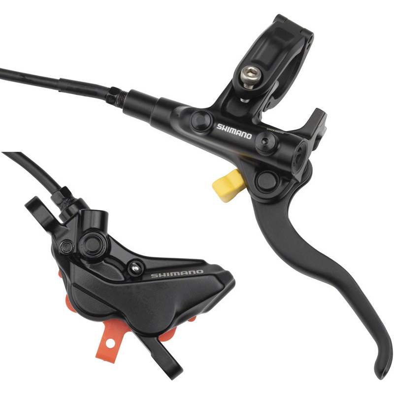 Shimano Deore BL-M4100/BR-MT420 Disc Brake Lever - Front Hydraulic Resin Pads Gray