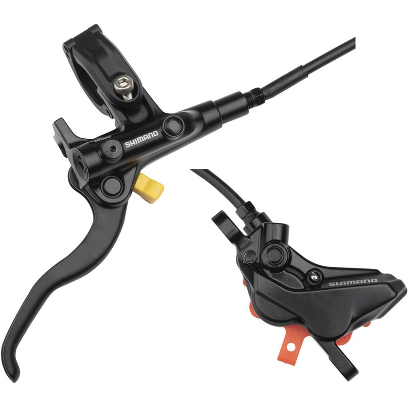 Shimano Deore BL-M4100/BR-MT420 Disc Brake Lever - Rear Hydraulic Resin Pads Gray