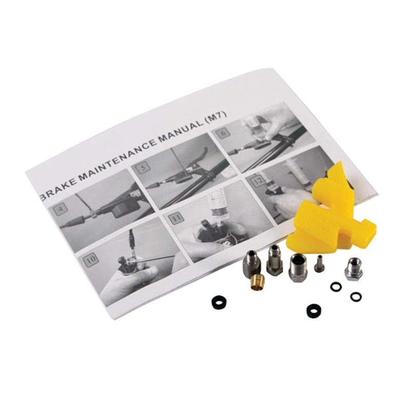 Gusset Hydro Chute Bleed Parts Inc. M5 & M7, Nuts, O-rings and spacer